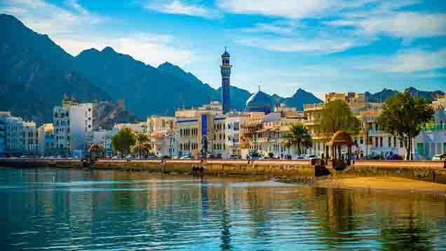 Famous Mutrah Corniche, Muscat, Oman