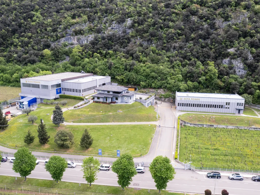 Alfa Pompe headquarters and production facility in Verona, Italy
